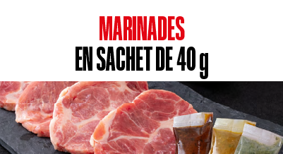 Marinades en sachet
