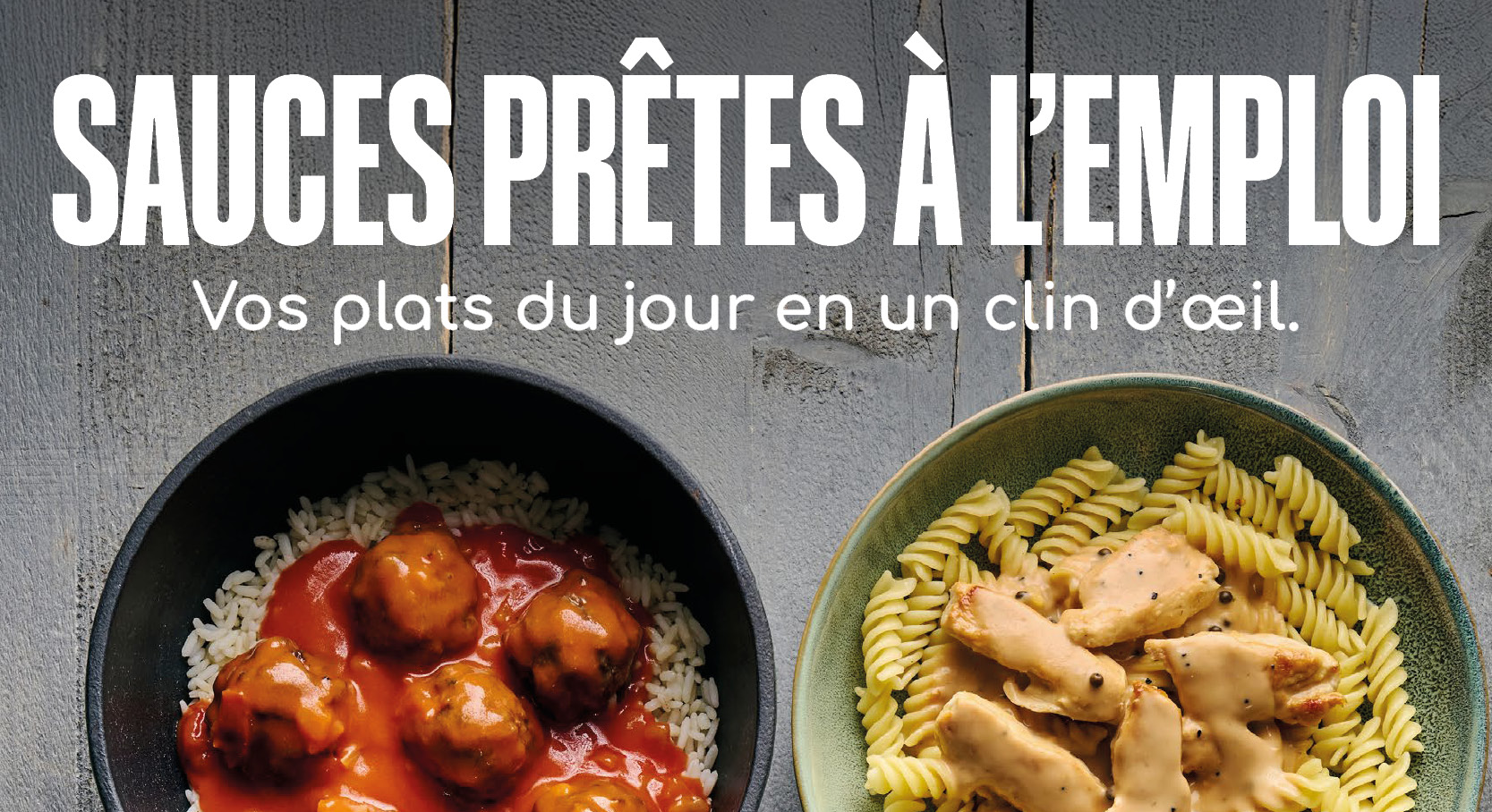 Des plats cuisinés utilsant nos sauces chaudes.