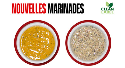 Les Nouveautés : 2 marinades