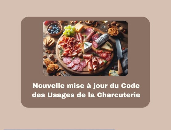 Mise à jour codes des usages de la charcuterie (CDU)